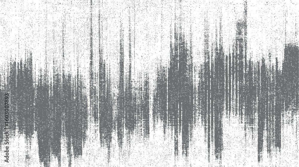 Poster distorted vertical lines forming abstract sound texture. grunge noise design concept. perfect for fu