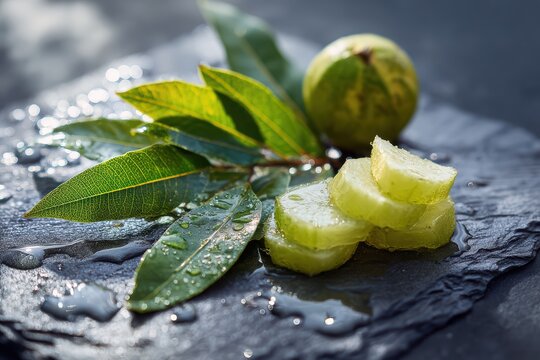 fresh daun salam (Indonesian bay leaves)