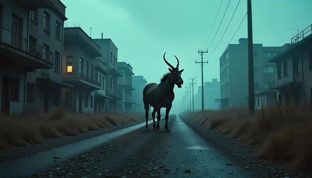 Onager roaring with a shrill bray