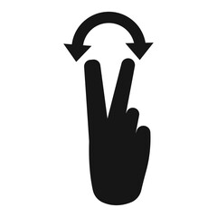 DecorativeTouch Gesture Icons For Design Elements Templet