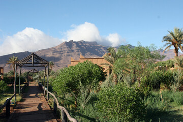 Luxury Riad with Pool, Mountain View, and Traditional Clay Lodges or Tents – Morocco