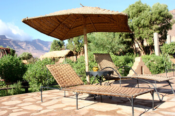 Luxury Riad with Pool, Mountain View, and Traditional Clay Lodges or Tents – Morocco