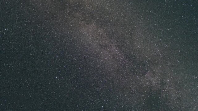 Night Sky Astrophotography time lapse : Galactic Center & Altair