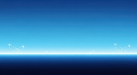 Futuristic Tech Background with Digital Elements and Glowing Lines