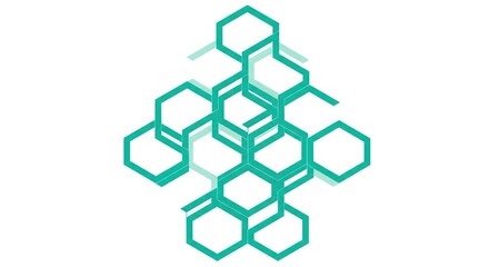 Futuristic Tech Background with Digital Elements and Glowing Lines