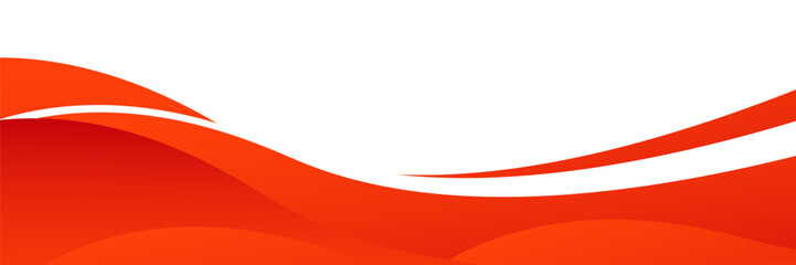 Vector red line background curve element with white space for text and message design, overlapping layers, eps10