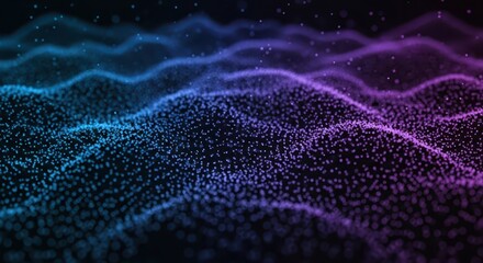 Futuristic Tech Background with Digital Elements and Glowing Lines