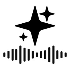 AI Sound Wave Icon