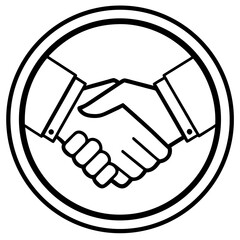 Agreement Icon Line Art