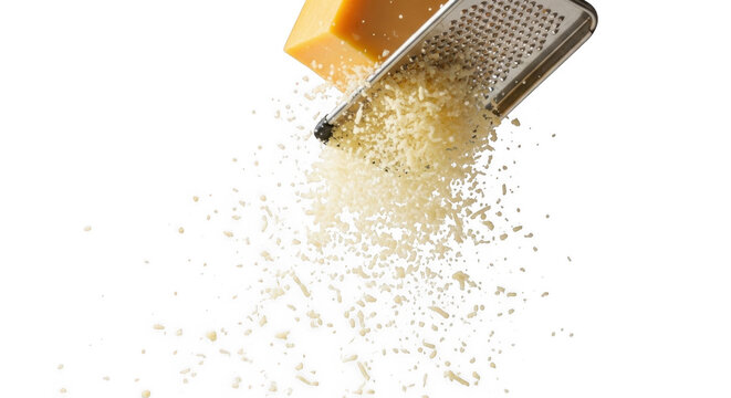 Freshly Grated Parmesan Cheese PNG for Culinary Creations