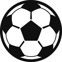 Fototapeta premium Football Sport Equipment Vector Graphic