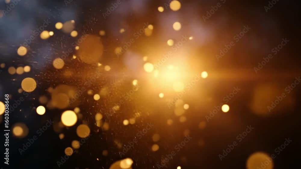 Poster glowing abstract: a mesmerizing abstract showcasing blurred lights and a dynamic composition, creati
