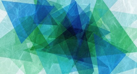 Obraz premium Abstract Geometric Overlapping Triangles Background Design