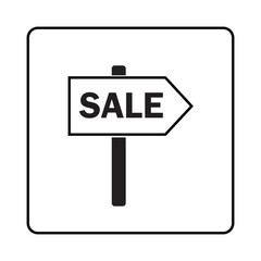 Don't miss out Shop now Arrow sale sign points to amazing deals and big savings today
