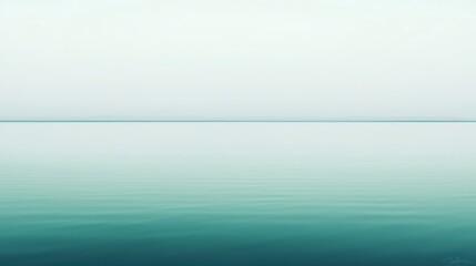 Obraz premium Soft focus lake background, calm water, serene