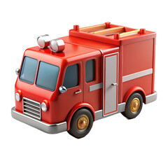 fire truck 3d icon 