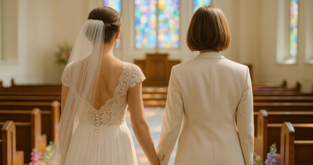 LGBTQ+ Marriage in Church Celebrating Love and Inclusion