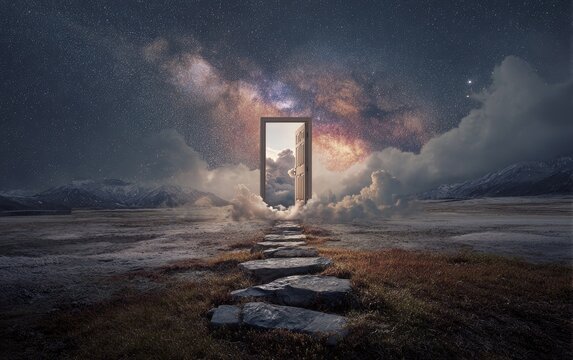 A mystical door to another world