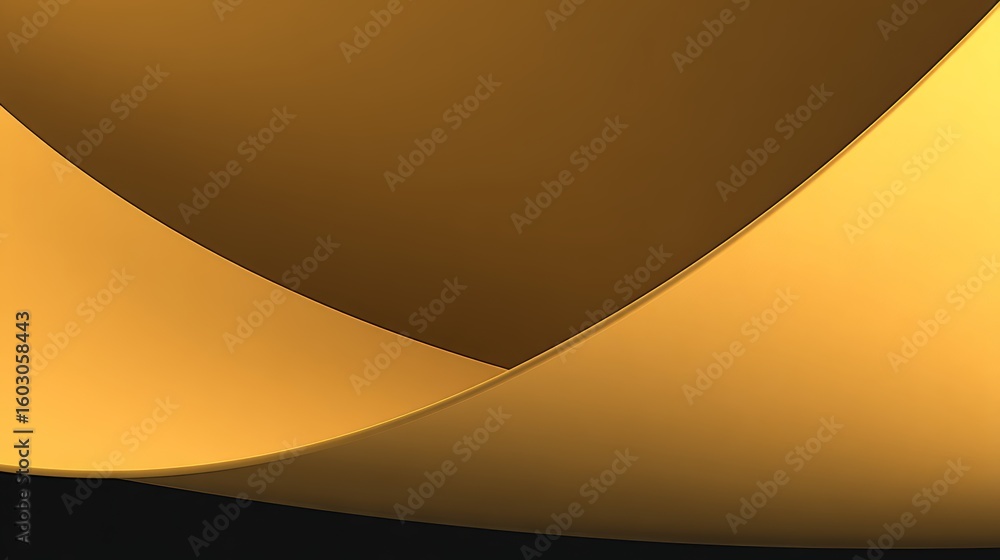 Poster beautiful abstract background showcasing smooth gamboge colors with rich golden-orange tones creatin