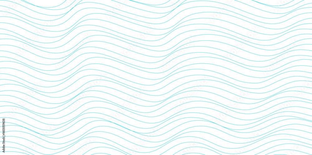 Aufkleber abstract colorful wave line for banner, template, wallpaper background with wave design. stylized mo