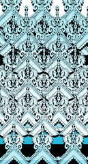Beautiful ethnic pattern, painted. Art lines, patterns, wooden carving in ethnic style. Graphic drawing, hand-drawn graphics. Geometric ornamentation in Russian, Indian, and Chinese styles. 