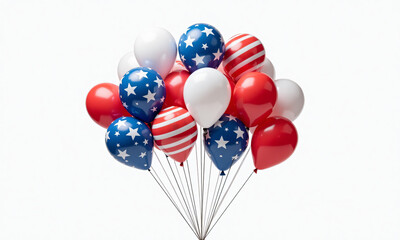 4th of july balloons