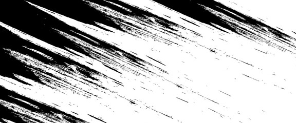 Vector grunge brush strokes texture rough black scratches for wallpaper.