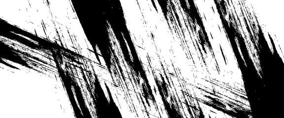 Vector brushstroke on white background with visible splashes for watercolor style effect.