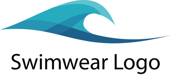 Swimwear Logo Illustration Vector Design 