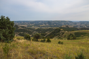 Fototapeta premium Theodore Roosevelt National Park, North Dakota, USA