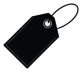 Price Tag with String for Product Labeling and Retail Promotions a Versatile Element for Visual Communication