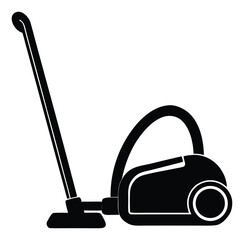 Vacuum Cleaner Illustration Cleaning Appliance Home Equipment and Modern Design for Interior Maintenance