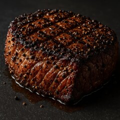 Savor the Flavor: Juicy Pepper Steak for Culinary Excellence and Food Advertising. Perfect for Restaurants and Gastronomy Blogs. Elevate Your Brand with Premium Food Imagery!