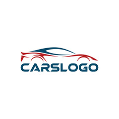 Unique car logo Modern and minimalist vector and abstract logo