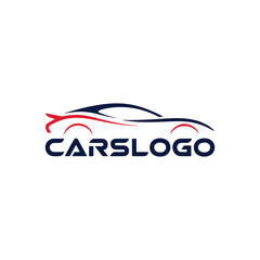 Unique car logo Modern and minimalist vector and abstract logo
