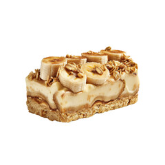 Delicious Banana Oat Creamy Dessert Bar