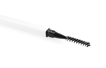 One mechanical eyebrow pencil isolated on white