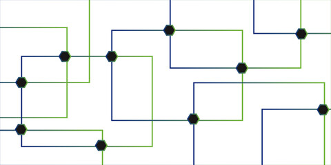 Abstract geometric shapes featuring flowing lines and structured architecture concepts. Modern minimalist design with gradient line art.Template for branding business ,wallpaper , banner, template.