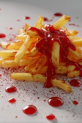 French Fries with Ketchup