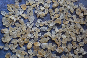 Raw whole dried Tragacanth gum