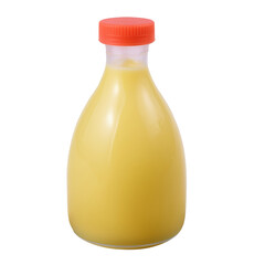 3D illustration bottle of juice