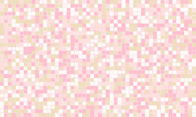 Abstract pastel mosaic background.  Soft pink, beige, and white squares create a delicate, textured pattern perfect for website banners, social media posts, or feminine branding.