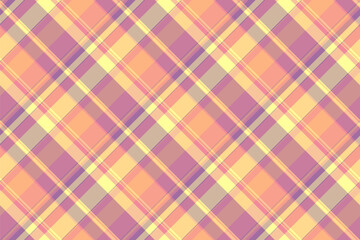 Attire tartan vector plaid, place textile pattern texture. Image seamless background fabric check in red and orange colors.