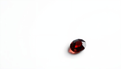 Captivating ruby gemstone display studio setting macro photography minimalist environment close-up view