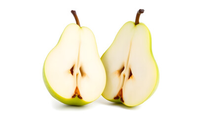 Cut pears served fresh for culinary delights in a bright kitchen environment