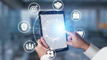 B2B strategy and technology transforming business-to-business operations, optimizing communication,...