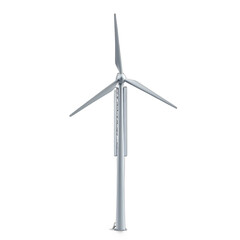 Modern Wind Turbine Generating Clean Energy for a Sustainable Future