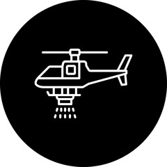 Firefighter Helicopter Icon