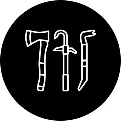 Firefighter tools Icon