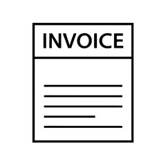 Invoice Factoring Icon vector